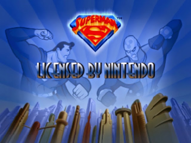 Nintendo 64 outlet superman